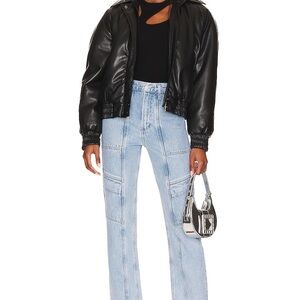 AGOLDE Cooper Cargo Jean Light Wash Denim size 26